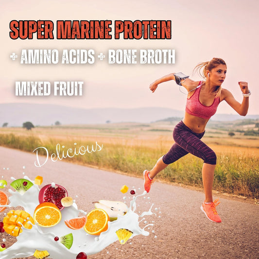 Super Marine Protein + Amino Acids + Bone Broth (Mixed Fruit)