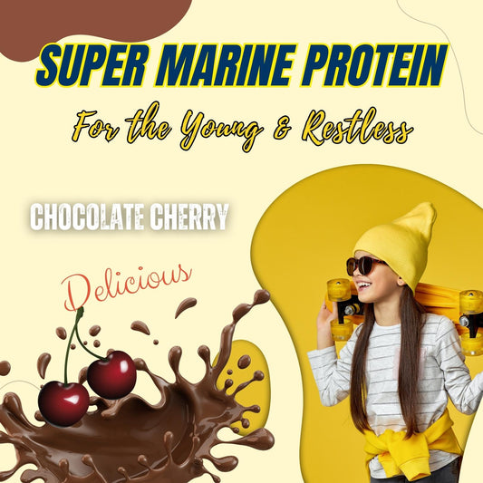 Super Marine Protein For The Young & Restless (Chocolate Cherry)