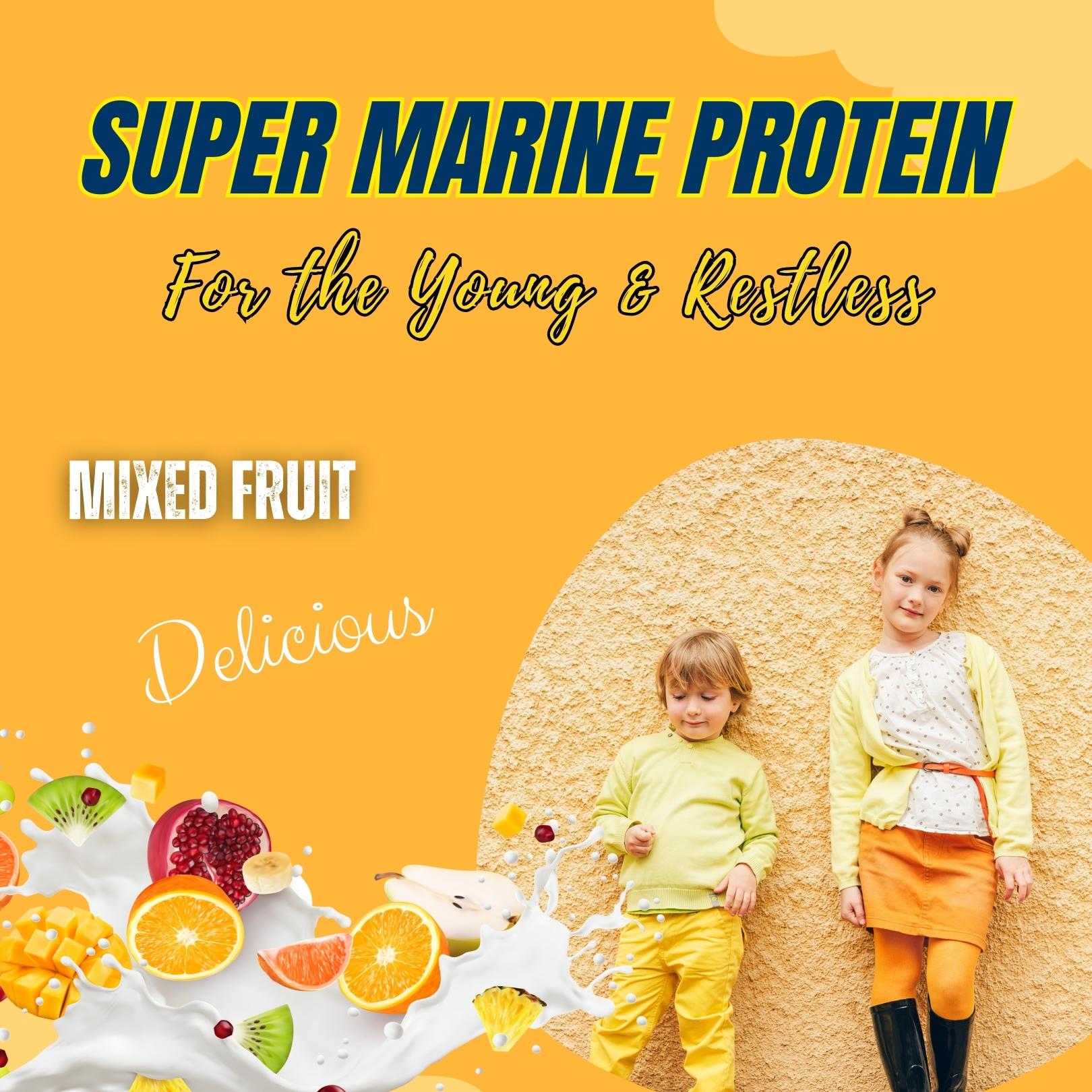 Super Marine Protein For The Young & Restless (Mixed Fruit)